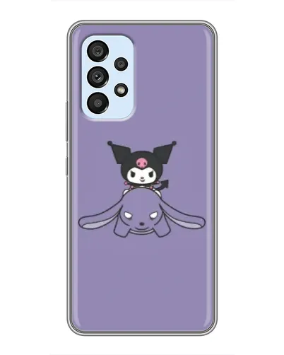Чехол для Samsung Galaxy A33 (5G) с картинкой «Kuromi на лиловом фоне» Чехол для Samsung Galaxy A33 (5G) с картинкой «Kuromi на лиловом фоне»