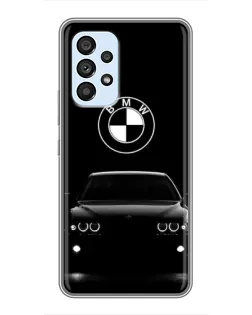 Чехол для Samsung Galaxy A33 (5G) с картинкой «BMW — взгляд из темноты» Чехол для Samsung Galaxy A33 (5G) с картинкой «BMW — взгляд из темноты»