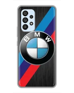 Чехол для Samsung Galaxy A33 (5G) с картинкой «BMW M-stripes стиль» Чехол для Samsung Galaxy A33 (5G) с картинкой «BMW M-stripes стиль»