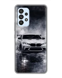 Чехол для Samsung Galaxy A33 (5G) с картинкой «BMW сквозь туман» Чехол для Samsung Galaxy A33 (5G) с картинкой «BMW сквозь туман»