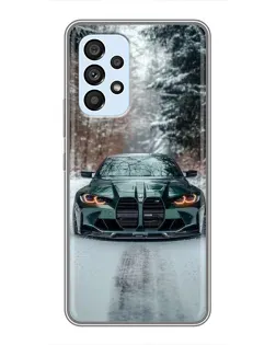 Чехол для Samsung Galaxy A33 (5G) с картинкой «BMW в зимнем лесу» Чехол для Samsung Galaxy A33 (5G) с картинкой «BMW в зимнем лесу»