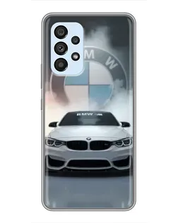 Чехол для Samsung Galaxy A33 (5G) с картинкой «BMW в белом дыму» Чехол для Samsung Galaxy A33 (5G) с картинкой «BMW в белом дыму»