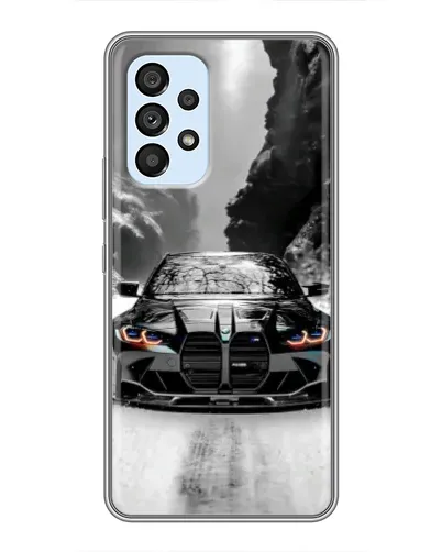 Чехол для Samsung Galaxy A33 (5G) с картинкой «BMW — акварельный дрифт» Чехол для Samsung Galaxy A33 (5G) с картинкой «BMW — акварельный дрифт»