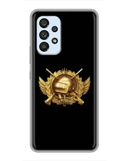 Чехол для Samsung Galaxy A33 (5G) с картинкой «PUBG — оранжевый градиент» Чехол для Samsung Galaxy A33 (5G) с картинкой «PUBG — оранжевый градиент»