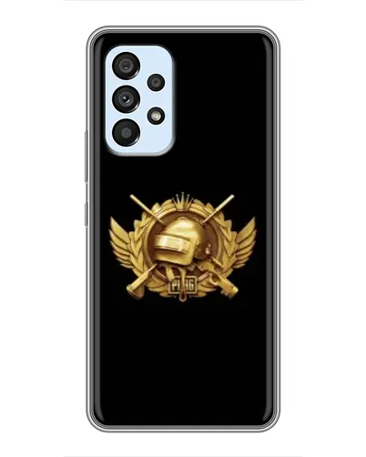 Чехол для Samsung Galaxy A33 (5G) с картинкой «PUBG — оранжевый градиент» Чехол для Samsung Galaxy A33 (5G) с картинкой «PUBG — оранжевый градиент»