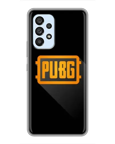 Чехол для Samsung Galaxy A33 (5G) с картинкой «PUBG — рамка лого» Чехол для Samsung Galaxy A33 (5G) с картинкой «PUBG — рамка лого»