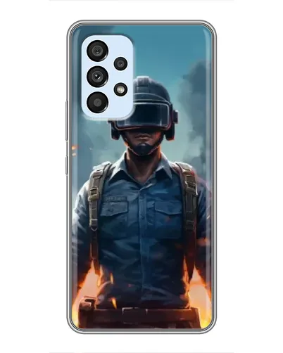 Чехол для Samsung Galaxy A33 (5G) с картинкой «PUBG — реалистичный герой» Чехол для Samsung Galaxy A33 (5G) с картинкой «PUBG — реалистичный герой»