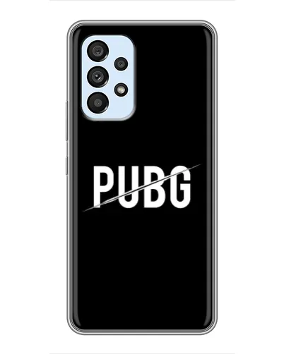 Чехол для Samsung Galaxy A33 (5G) с картинкой «PUBG — белый логотип» Чехол для Samsung Galaxy A33 (5G) с картинкой «PUBG — белый логотип»