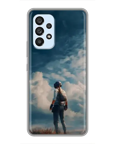 Чехол для Samsung Galaxy A33 (5G) с картинкой «Герой PUBG на скале» Чехол для Samsung Galaxy A33 (5G) с картинкой «Герой PUBG на скале»