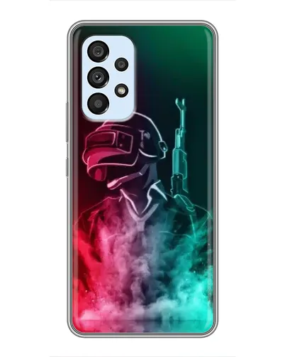Чехол для Samsung Galaxy A33 (5G) с картинкой «PUBG — огненный воин» Чехол для Samsung Galaxy A33 (5G) с картинкой «PUBG — огненный воин»
