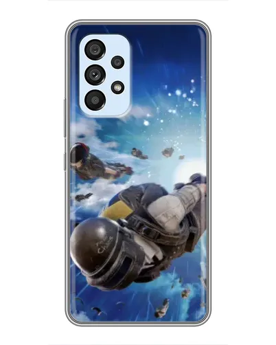 Чехол для Samsung Galaxy A33 (5G) с картинкой «Десант PUBG — прыжок» Чехол для Samsung Galaxy A33 (5G) с картинкой «Десант PUBG — прыжок»