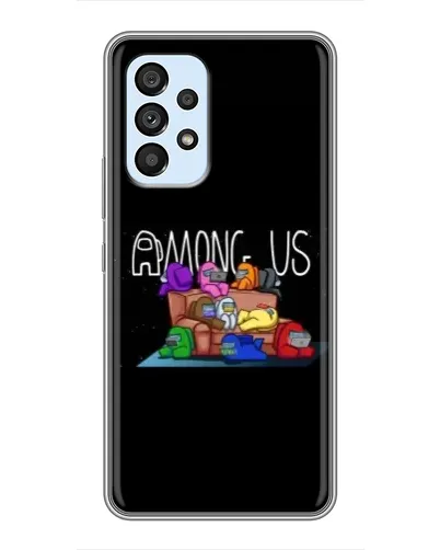 Чехол для Samsung Galaxy A33 (5G) с картинкой «Логотип Among Us» Чехол для Samsung Galaxy A33 (5G) с картинкой «Логотип Among Us»