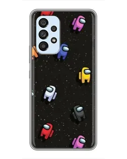 Чехол для Samsung Galaxy A33 (5G) с картинкой «Космический паттерн Among Us» Чехол для Samsung Galaxy A33 (5G) с картинкой «Космический паттерн Among Us»