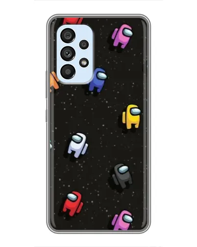 Чехол для Samsung Galaxy A33 (5G) с картинкой «Космический паттерн Among Us» Чехол для Samsung Galaxy A33 (5G) с картинкой «Космический паттерн Among Us»
