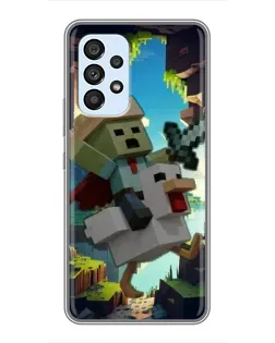 Чехол для Samsung Galaxy A33 (5G) с картинкой «Стив и гусь» Чехол для Samsung Galaxy A33 (5G) с картинкой «Стив и гусь»