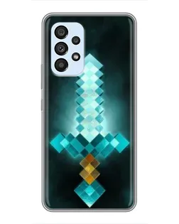 Чехол для Samsung Galaxy A33 (5G) с картинкой «Алмазный меч неон» Чехол для Samsung Galaxy A33 (5G) с картинкой «Алмазный меч неон»