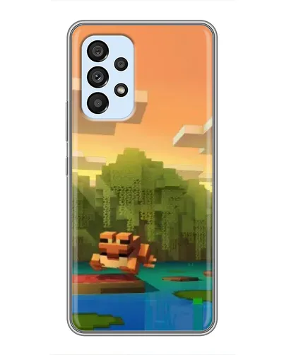 Чехол для Samsung Galaxy A33 (5G) с картинкой «Майнкрафт закат солнца» Чехол для Samsung Galaxy A33 (5G) с картинкой «Майнкрафт закат солнца»