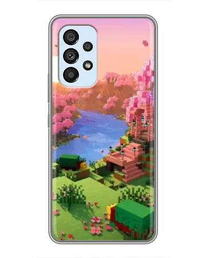 Чехол для Samsung Galaxy A33 (5G) с картинкой «Розовое дерево Minecraft» Чехол для Samsung Galaxy A33 (5G) с картинкой «Розовое дерево Minecraft»
