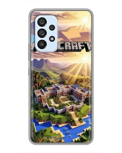 Чехол для Samsung Galaxy A33 (5G) с картинкой «Minecraft панорама» Чехол для Samsung Galaxy A33 (5G) с картинкой «Minecraft панорама»