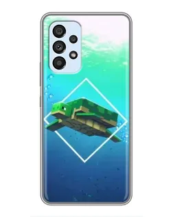 Чехол для Samsung Galaxy A33 (5G) с картинкой «Черепаха Minecraft» Чехол для Samsung Galaxy A33 (5G) с картинкой «Черепаха Minecraft»
