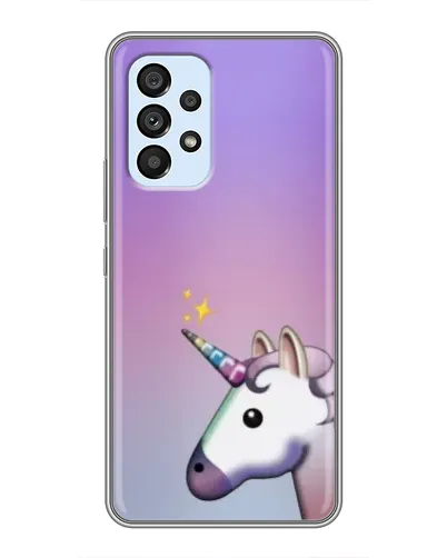 Чехол для Samsung Galaxy A33 (5G) с картинкой «Единорог градиент» Чехол для Samsung Galaxy A33 (5G) с картинкой «Единорог градиент»