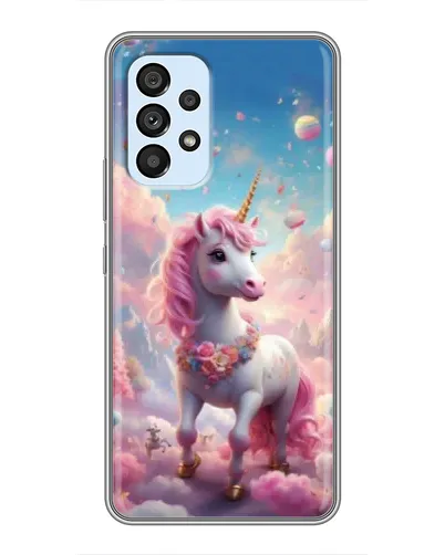 Чехол для Samsung Galaxy A33 (5G) с картинкой «Единорог среди облаков» Чехол для Samsung Galaxy A33 (5G) с картинкой «Единорог среди облаков»