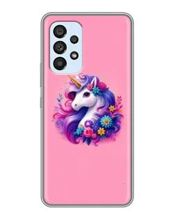 Чехол для Samsung Galaxy A33 (5G) с картинкой «Сказочный единорог»