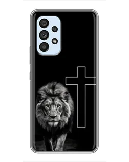 Чохол для Samsung Galaxy A33 (5G) з картинкою «Лев та Хрест» Чохол для Samsung Galaxy A33 (5G) з картинкою «Лев та Хрест»