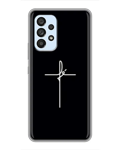 Чехол для Samsung Galaxy A33 (5G) с картинкой «Тонкий крест» Чехол для Samsung Galaxy A33 (5G) с картинкой «Тонкий крест»