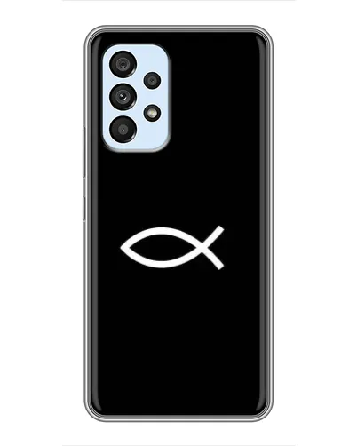 Чехол для Samsung Galaxy A33 (5G) с картинкой «Символ рыбы Jesus» Чехол для Samsung Galaxy A33 (5G) с картинкой «Символ рыбы Jesus»