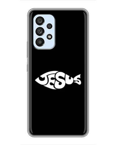 Чехол для Samsung Galaxy A33 (5G) с картинкой «Рыба Jesus» Чехол для Samsung Galaxy A33 (5G) с картинкой «Рыба Jesus»