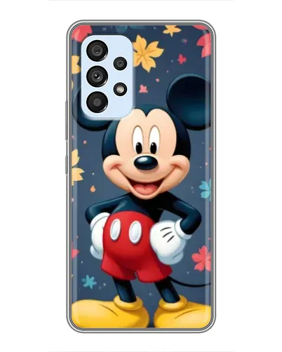 Чехол для Samsung Galaxy A33 (5G) с картинкой «Осенний Mickey Mouse»