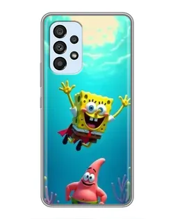 Чехол для Samsung Galaxy A33 (5G) с картинкой «Спанч Боб под водой» Чехол для Samsung Galaxy A33 (5G) с картинкой «Спанч Боб под водой»