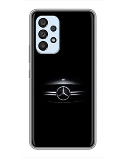 Чехол для Samsung Galaxy A33 (5G) с картинкой «Mercedes — абстрактные линии»