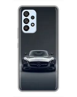 Чехол для Samsung Galaxy A33 (5G) с картинкой «Mercedes на черном»