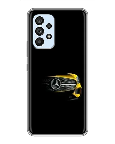 Чехол для Samsung Galaxy A33 (5G) с картинкой «Mercedes — ретро стиль»