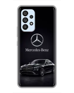 Чехол для Samsung Galaxy A33 (5G) с картинкой «Mercedes — решетка радиатора»