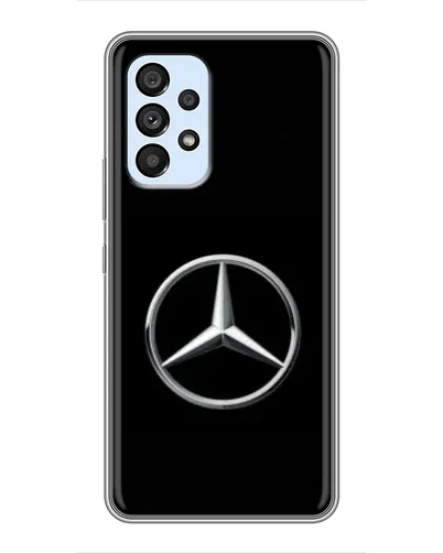 Чехол для Samsung Galaxy A33 (5G) с картинкой «Mercedes классический лого»