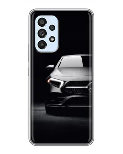 Чехол для Samsung Galaxy A33 (5G) с картинкой «Свет фар Mercedes»
