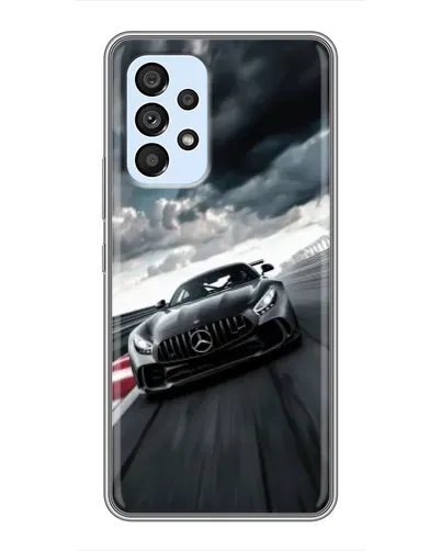 Чехол для Samsung Galaxy A33 (5G) с картинкой «Гоночный Mercedes AMG»