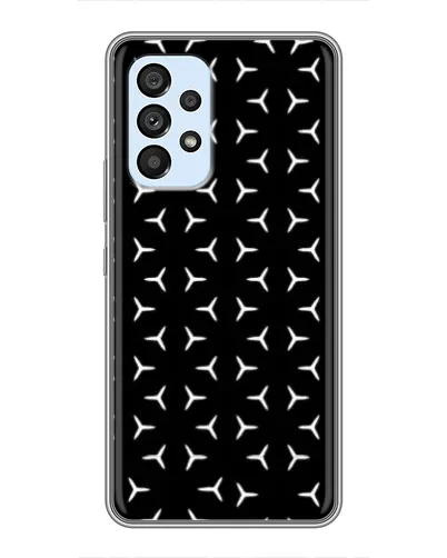 Чехол для Samsung Galaxy A33 (5G) с картинкой «Mercedes паттерн звезд» Чехол для Samsung Galaxy A33 (5G) с картинкой «Mercedes паттерн звезд»