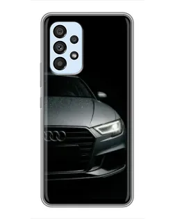Чехол для Samsung Galaxy A33 (5G) с картинкой «Audi — детализация кузова»