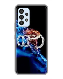 Чехол для Samsung Galaxy A33 (5G) с картинкой «Энергия лого Audi»