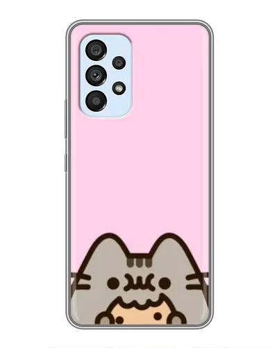 Чехол для Samsung Galaxy A33 (5G) с картинкой «Pusheen и печенье» Чехол для Samsung Galaxy A33 (5G) с картинкой «Pusheen и печенье»