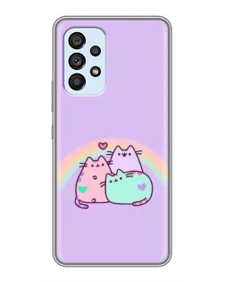 Чехол для Samsung Galaxy A33 (5G) с картинкой «Радужные Пушины» Чехол для Samsung Galaxy A33 (5G) с картинкой «Радужные Пушины»