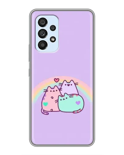 Чехол для Samsung Galaxy A33 (5G) с картинкой «Радужные Пушины» Чехол для Samsung Galaxy A33 (5G) с картинкой «Радужные Пушины»