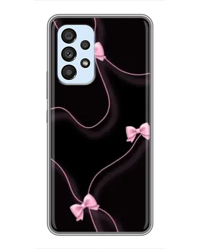 Чехол для Samsung Galaxy A33 (5G) с картинкой «Розовые ленты» Чехол для Samsung Galaxy A33 (5G) с картинкой «Розовые ленты»