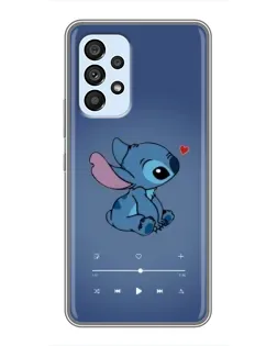Чехол для Samsung Galaxy A33 (5G) с картинкой «Музыкальный Stitch» Чехол для Samsung Galaxy A33 (5G) с картинкой «Музыкальный Stitch»