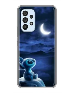 Чехол для Samsung Galaxy A33 (5G) с картинкой «Лунная ночь Стича» Чехол для Samsung Galaxy A33 (5G) с картинкой «Лунная ночь Стича»