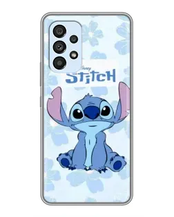 Чехол для Samsung Galaxy A33 (5G) с картинкой «Stitch среди цветов» Чехол для Samsung Galaxy A33 (5G) с картинкой «Stitch среди цветов»